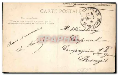 Marie-Antoinette e seus filhos — Por Mme Vigée Lebrun — Editor B.P.D. n° 365 — Verso