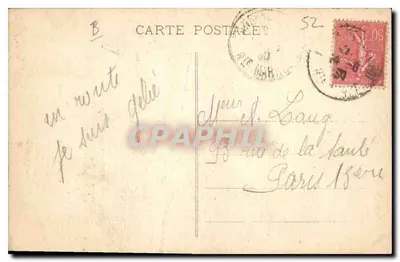 Langres — De Tapeteerwerken van de Kathedraal (Zuidtranssept) — Boekhandel Paul Mergin, Langres — Achterkant