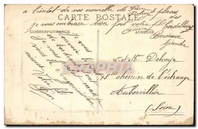 Bordeaux — Il Ponte — Cours St-Jean — Collezione del Piccolo Moderno 214 — Verso