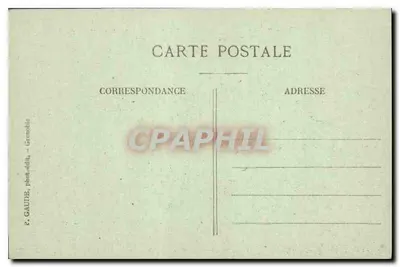 Le Sappey (Dauphiné) — Stacja letnia i zimowa — P. GAUDE, fot. i wyd., Grenoble — Rewers