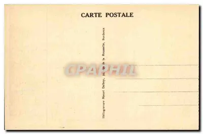 Bordeaux — Cours de l'Intendance — Héliogravure Marcel Delboy — Verso