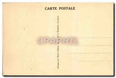 Bordeaux — Wieża Pey-Berland i Katedra Świętego Andrzeja — M. D. — Rewers