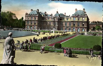 Ogród Luxembourg — Pałac Luxembourg (1615-1620) — Wydawnictwo Art GUY