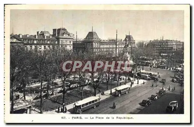 Paryż — Plac Republiki — A. Laconte, 38, rue Ste-Croix-le-Bretonnerie, Paryż