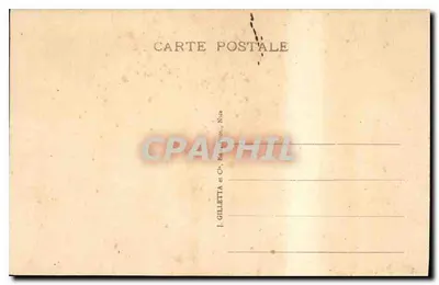 NICE - A Praia, os Banhistas — J. Gilletta & Cie, Nice, n°15 — Verso