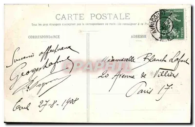 TOUL - Giardino dell'Hôtel de Ville — Maison des Magasins Réunis, editore, Toul — Verso