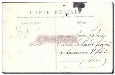 Toulouse — Basílica de São Sernim — Edição especial dos irmãos Aristole — Verso
