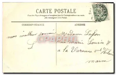 Amiens — De Kathedraal en Algemene Uitzicht — LL. n°97 — Achterkant