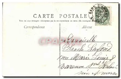 Amiens — Katedra — Wejście do chóru — L. Caron, fot. i wyd., Amiens — Rewers