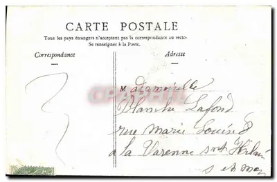 Amiens — Katedra. Mausoleum Kanonika Lucas — L. Cron, fot. wyd., Amiens, nr 360 — Rewers