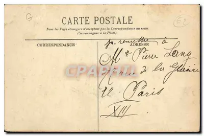 Boulogne-sur-Mer — O L'Isabelle — LL. — n°304 — Verso
