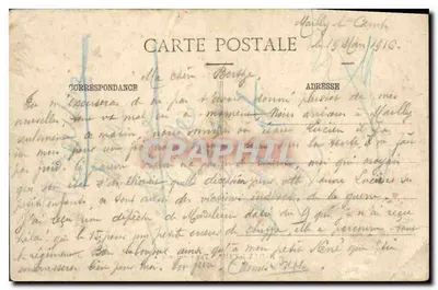 Mailly-le-Camp — Panoramic View — A. Verry, publisher — Back