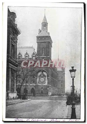 Paryż — Zegar Pałacu Sprawiedliwości — Craphil