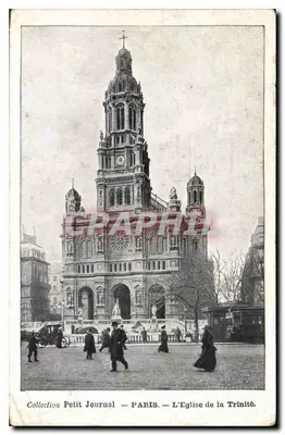 Paris — A Igreja da Trindade — Coleção Petit Journal