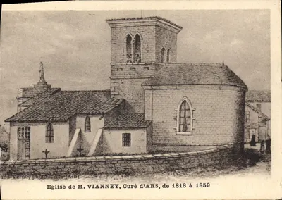 Igreja de M. VIANNEY, Curé de ARS, de 1818 a 1859 — Ain — foto Land-Vernu