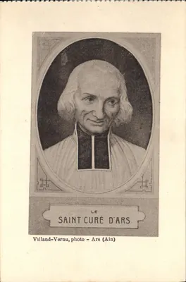 O Santo Curato de Ars — retrato — Villand-Vernu, foto - Ars (Ain)