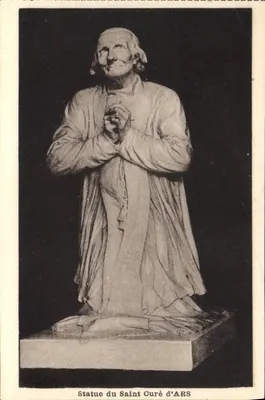 Estátua do Santo Curado de ARS — editor não identificado, número de série não visível