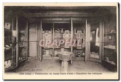 ARS (Ain) — Presbitério do Santo Curado de Ars — Sala das Relíquias