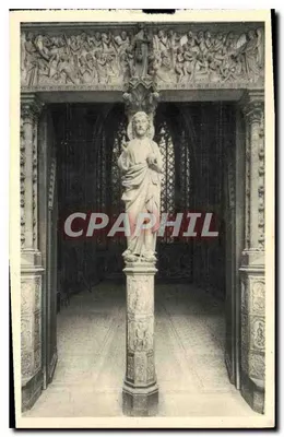 Paris, La Sainte-Chapelle — Portail de la Chapelle haute — éditeur Séw. Commercial, Av. Alexandre III, Paris