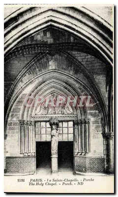 Paris - A Santa Capela - Pórtico — n° 2526