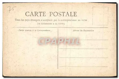 Paris — Torre Saint-Jacques — Coleção Petit Journal — Verso