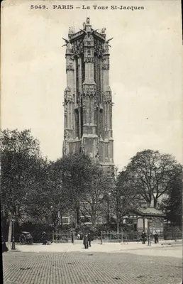PARIS — Torre St-Jacques — E. Maleuit, fot. edit. Paris, n° 5049