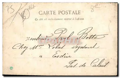 Paris - L'Église Russe — éditeur non identifié, n° de série non visible — Verso