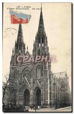 Paris — Igreja de Santa Clotilde — ND Fotografia, n° 1507