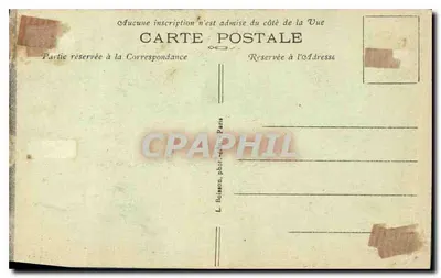 Parigi - Arco di Trionfo dell'Étoile - Tomba del Soldato Sconosciuto e Fiamma del Ricordo - J. H. Déposé — Verso