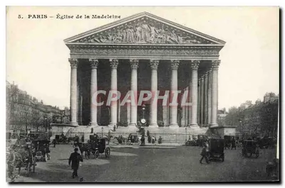 Paris — Igreja da Madeleine — A. N. Paris