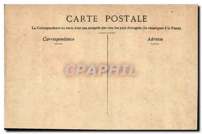 Paryż — La Madeleine i Rue Royale — wydawca nieznany, nr serii 16 — Rewers