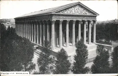 Paris - LA MADELEINE — éditeur M. J. Staerck, n° de série non visible