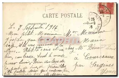 Paryż — La Madeleine — LL. — N° 1173 — Rewers