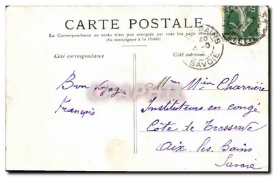 PARIS — Le Jardin du Luxembourg — éditeur non visible — Verso