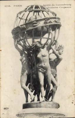 Fontaine Carpeaux — Jardin du Luxembourg — Paris