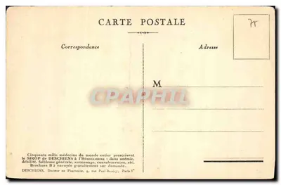 París — Invalides — Ofrecido por Hémoglobine Deschiens — Reverso