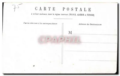 Paris - Invalides — vue de la dôme — éditeur PAPHIL — Verso