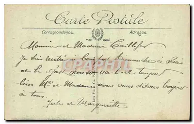 Paris — Le Dôme des Invalides — XX — n° 238 — Verso