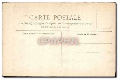 Les Invalides — Paris — Collection Petit Journal — Verso