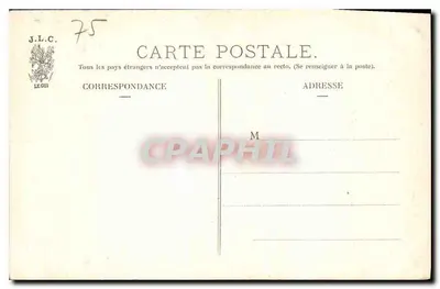Hôtel des Invalides — Sous le Dôme — J. L. C. — Verso