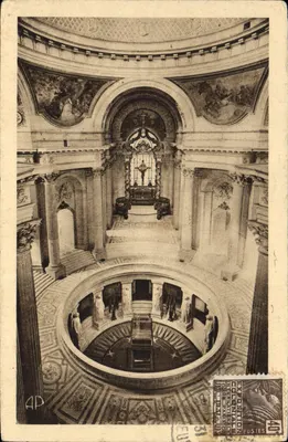 Hôtel des Invalides — Capela e Túmulo de Napoleão I — Editor E. Papeghin, Paris