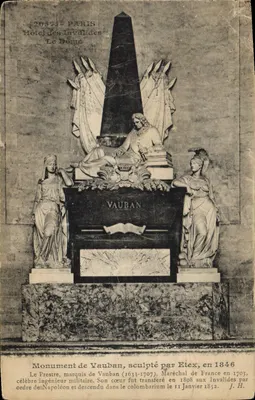 Monument de Vauban — Hôtel des Invalides, Paris — Éditeur : Société des Amis du Musée de l'Armée