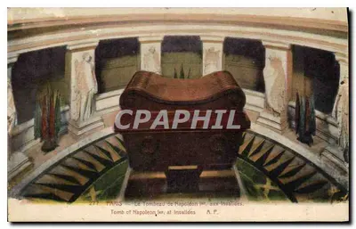 Paris — O Túmulo de Napoleão I nos Inválidos — A. P. n° 277