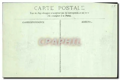 París — El Hôtel-de-Ville — LL. n° 707 — Reverso