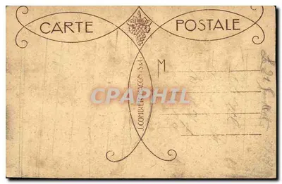 Parijs — De Brug Alexandre III — J. Combier & Cie — Achterkant