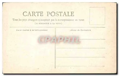 Paris — O Vale de Grâce — Coleção Petit Journal — Verso