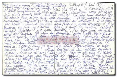 Papoulas — Boa Festa — Verso