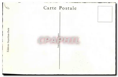 Mała dziewczynka z falistymi włosami — portret — Wydawnictwo Superluxe-Paris — Rewers