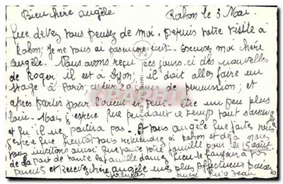 Castelo nevado — decoração floral — PC Paris 5632 — Verso