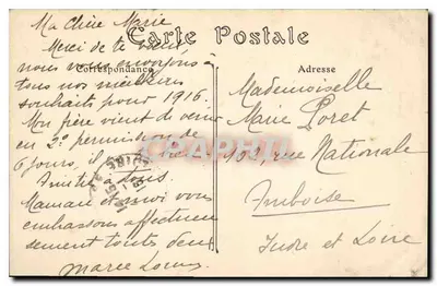 Abp. SAINT-DENIS — Grobowiec Franciszka I i Klauzy z Francji (XVI wiek) — Wydawnictwo G. Grandtrait — Rewers